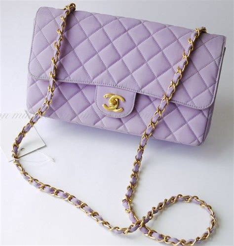 coco chanel purple bag|authentic pre owned chanel bags.